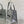 CD Small Dior Book Tote Scotland’s National Flower Pattern Grey Cotton