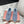 LP Summer Charms Walk Loafers In Light Aegean Suede With Rabbit Fur Lining 985647