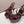 CL 26s Solo Zee Platform Sandals 16cm Burgundy Metallic Leather 912435
