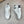 HM Men's Bouncing Sneaker White Black Calfskin Suede 696022