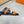 HM Men's Jackson Sandals Blue Orange Calfskin 722035