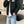 Gucci Men’s Water-Repellent Windbreaker Jacket Black White Nylon Fabric