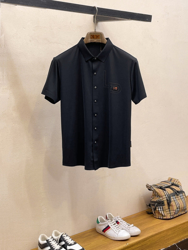 LP Men Short-Sleeve Polo Shirt Silk