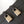 LV M12139 Flore Handbag 28cm Black Perforated Cowhide