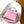 LV 25s Rose Des Vents Handbag 27cm Pink Crocodile Metal HW