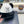 FISHERMAN HAT IN WHITE MIX BLACK WOOL AND RABBIT FUR 409759