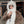 BEANIE HAT IN WHITE WOOL AND LAMB FUR 435076