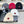 BEANIE HAT IN RED WOOL AND RABBIT FUR 433476