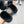 HALF-FINGER GLOVES IN BLACK RABBIT FUR AND LAMBSKIN 432564