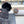 BEANIE HAT IN BLACK WOOL LINED WITH FLEECE 436773