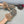 GLOVES WITH BOW IN HAZELNUT BEIGE MIX BLACK WOOL AND RABBIT FUR 453760