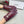 GLOVES ATTACHED BOW IN BURGUNDY RED LAMBSKIN 458529