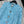 CC 2025 Jacket with Large Rhinestone Button Blue Wool 325884