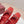 GG BALLET FLAT CRIMSON SILK