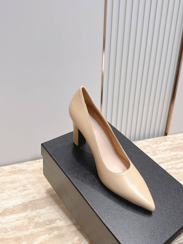 CC Métiers d’art 2026 Pumps 9.5cm Beige Sheepskin 898968