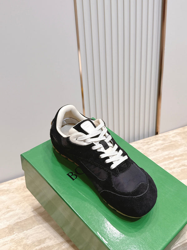 BV Orbit Flash Retro Sneaker Black Suede 934420
