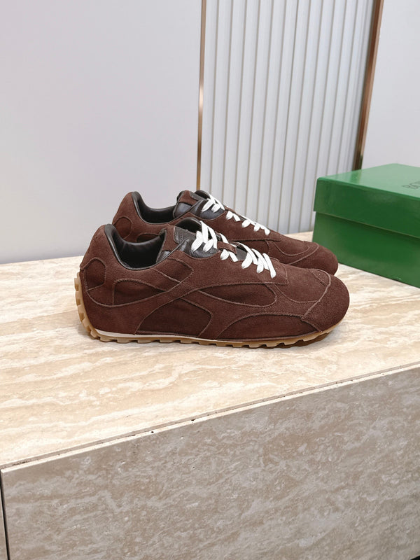 BV Orbit Flash Retro Sneaker Deep Brown Suede 934422