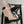 CC Combat Boots Pastel Pink Black Quilted Lambskin 944573