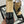 CC Combat Boots Dark Beige Black Quilted Lambskin 944575