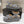 Wedge Open-Toe High Heel Sandals Slate Gray Sheepskin