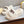 FENDI SLIPPER IN WHITE FUR WITH BROWN LOGO