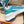 LV Run 55 Sneaker 50mm Light Blue Monogram Jacquard Fabric