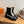 HM 26S Fresh Botines 4cm Black Suede Shearling 110591
