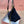 CHAIN SHOULDER BAG 18 IN BLACK FABRIC GOLD HARDWARE
