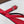 SL CRYSTAL BUCKLE THONG SANDAL RED SATIN