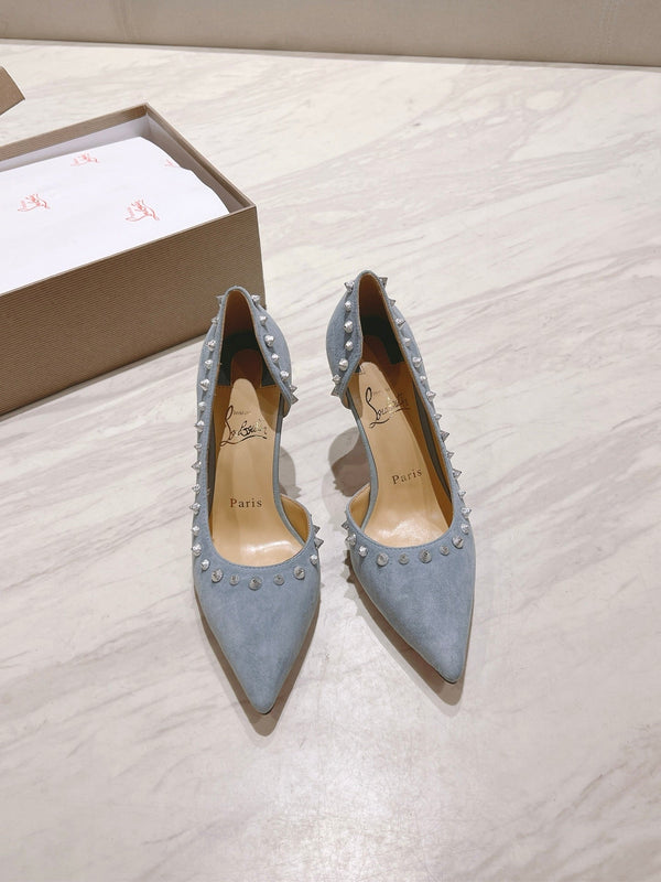 CL 25 Iriza Pumps 8.5cm Blue Suede 314900