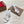CL 25 Cross-Strap Slippers White Gloss Calf Patent Leather Rivets 314923