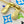 NICE NANO 14 IN MULTICOLOR MONOGRAM CANVAS GOLD ZIPPER