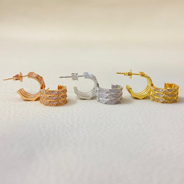 Graff New Diamond-Encrusted Stud Earrings