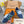 LV Sneakerina Dark Blue Mint Green Suede Fur 579933