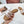 Celine 25C Slippers Beige mix Brown Fabric with Calfskin 238160
