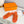 HM Mage Sandal Orange Lambskin 605908