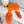 HM Mage Sandal Orange Lambskin 605908