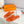 HM Mage Sandal Orange Lambskin 605908