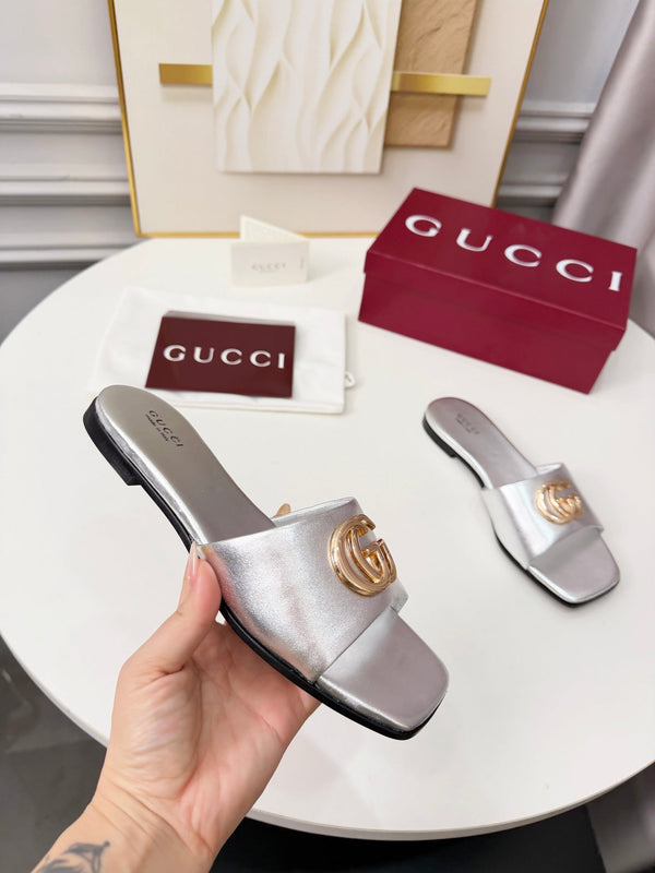 GG 2026 Early Spring Mule Sliver Sheepskin 688518