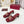 GG 2026 Early Spring Sandals Burgundy Sheepskin 688531