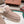 LP Charms Walk Babouche Loafer Light Brown Beige Mix White Suede With Rabbit Fur Lining 206237