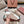LP Charms Walk Babouche Loafer Light Brown Beige Mix White Suede With Rabbit Fur Lining 206237