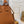 LOE 25 COMPACT HAMMOCK BAG IN OAK SATIN CALFSKIN
