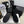 CC 26 Combat Boot Black Suede 588799