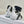 CD 26s Punk Ballet Flats White Leather 927873