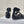 CD 26s Punk Ballet Flats Black Leather 927876