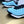 CC 26s Low-Top Chunky Sneakers Light Blue Suede Mesh Textile 980833