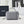 CC 26s Vanity Case Grey Quilted Lambskin 286291