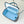 CC 26s Vanity Case Deep Blue Quilted Lambskin 286281