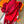 DOUBLE-FACE SCARF 200 CM IN CRIMSON RED CASHMERE